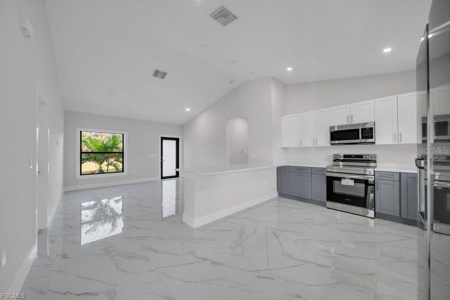 Furnished interior view inside a new home in , Lehigh Acres (Image 15).