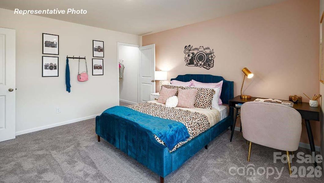 Furnished interior view inside a new home in Sonoma Hills, Charlotte (Image 15).