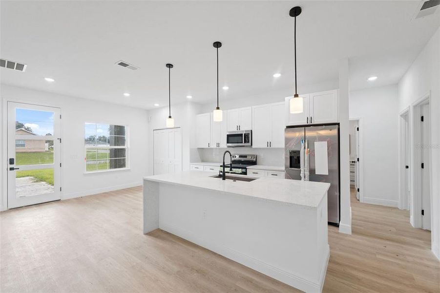 Furnished interior view inside a new home in , Ocala (Image 5).
