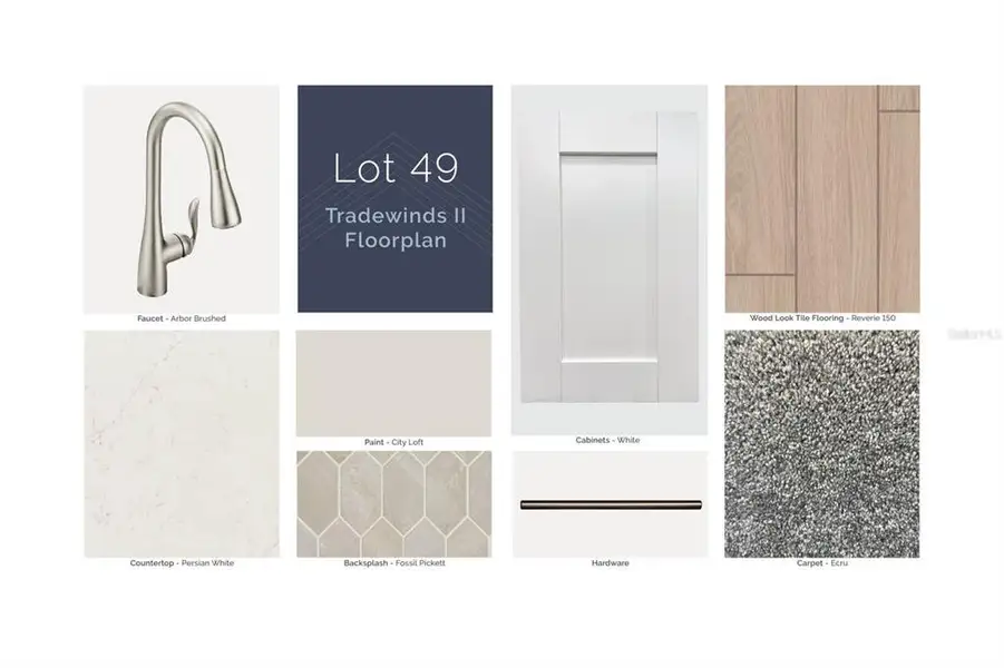 Sample of building materials used in homes in Willow Run, Apopka (Image 4).