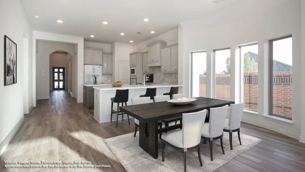 Furnished interior view inside a new home in Escondido, Magnolia (Image 10).