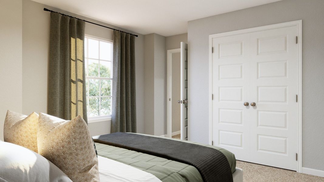 Representative furnished interior of a home built from the The Sienna - April Sound by Legend Homes in Lake Conroe Area Homes, Montgomery (Image 21).