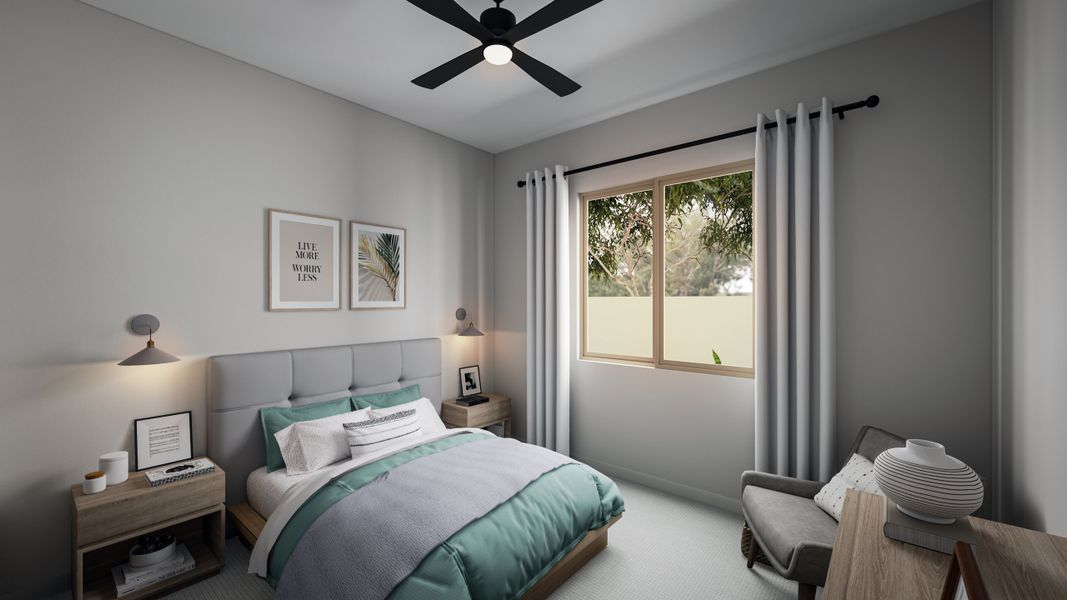 Representative furnished interior of a home built from the Holly Plan 5007 by Tri Pointe Homes in Soleo, San Tan Valley (Image 13). Representative furnished interior of a home built from the Holly Plan 5007 by Tri Pointe Homes in Soleo, San Tan Valley (Image 13).