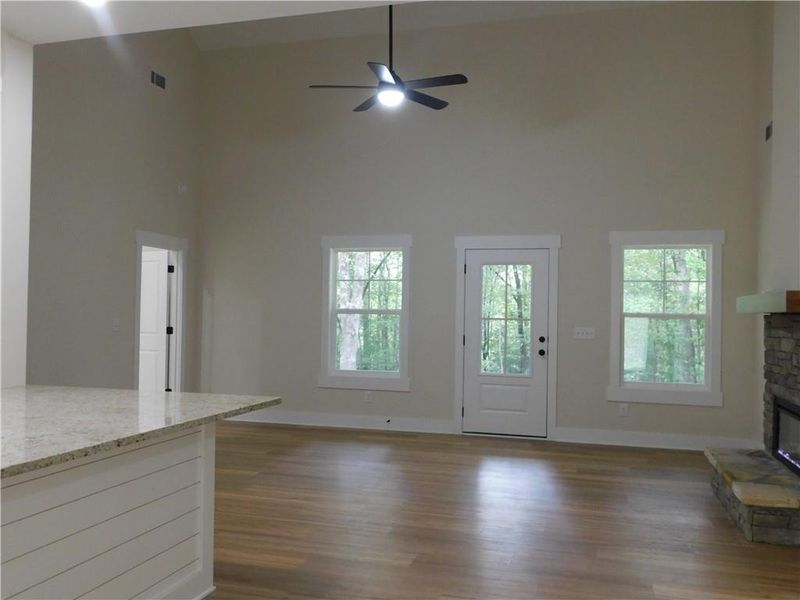 Spacious, unfurnished interior of a new home in , Dahlonega (Image 19). Spacious, unfurnished interior of a new home in , Dahlonega (Image 19).