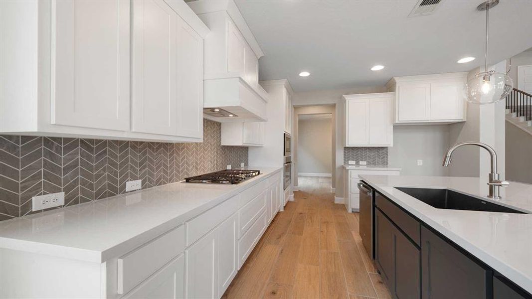 Furnished interior view inside a new home in North Sky, Celina (Image 8).