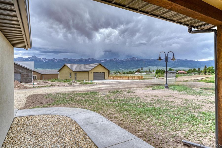 Exterior details and patio area of a home in , Silver Cliff (Image 21).