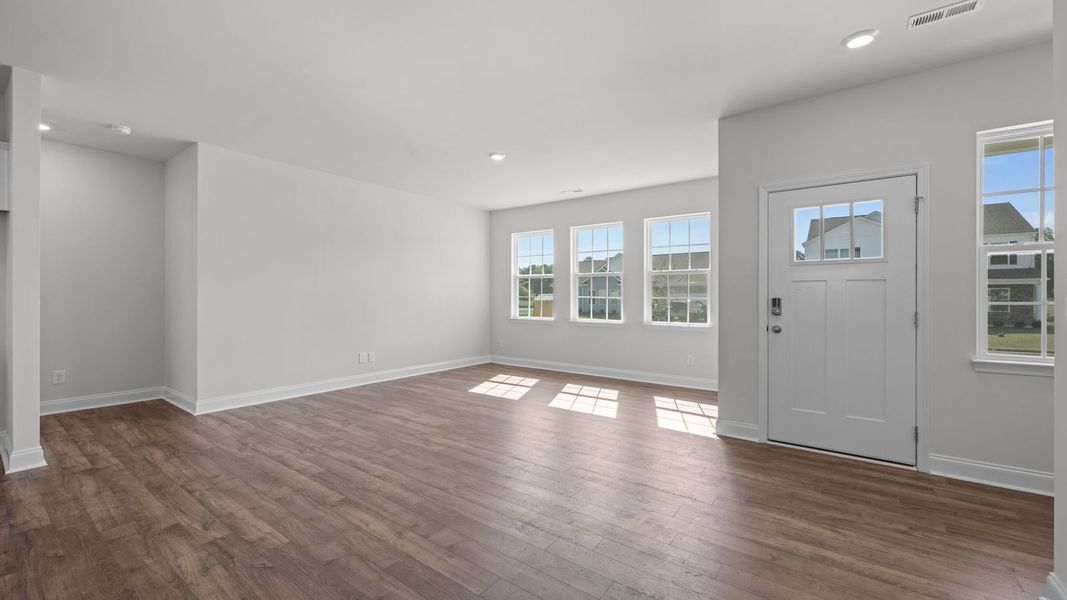 Spacious, unfurnished interior of a new home in Tyler - Home on the Lake, New Bern (Image 11).