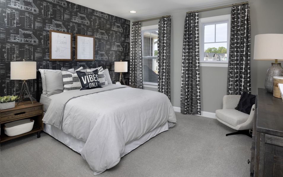 Lassen model home bedroom 3 Lassen model home bedroom 3