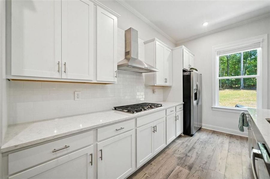 Furnished interior view inside a new home in , Ellijay (Image 14).