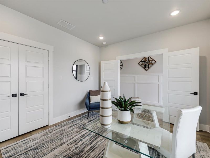 Furnished interior view inside a new home in , Sherman (Image 5).
