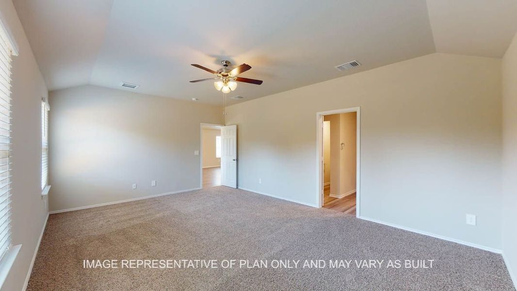 Representative unfurnished interior of a home built from the Kingston by D.R. Horton in Creekside Hills, Copperas Cove (Image 20). Representative unfurnished interior of a home built from the Kingston by D.R. Horton in Creekside Hills, Copperas Cove (Image 20).