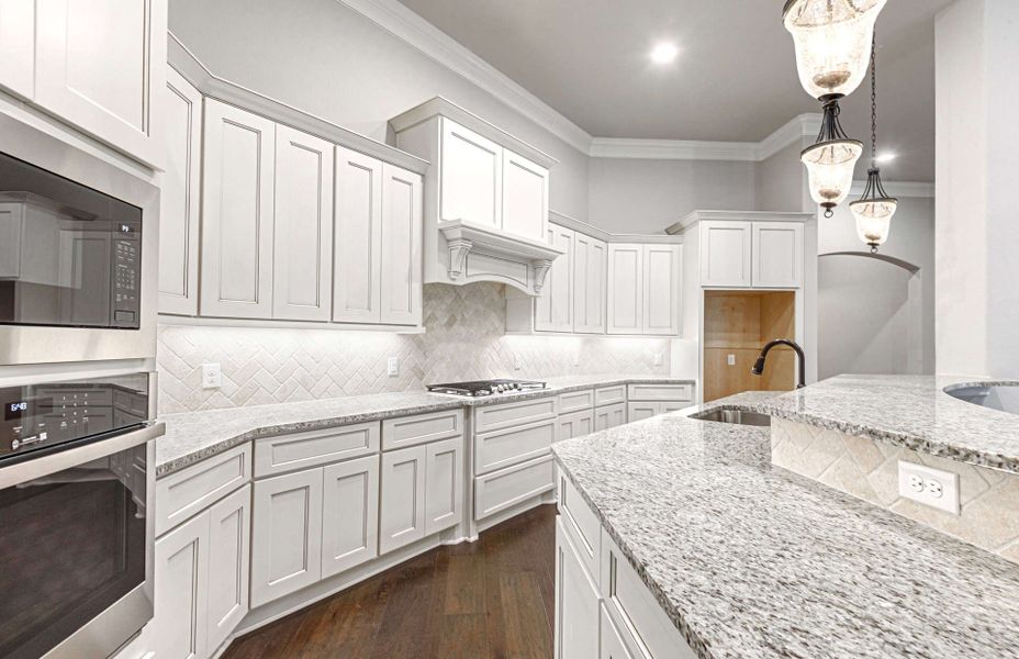 Representative furnished interior of a home built from the 3616 by Ravenna Homes in Artavia 70′, Conroe (Image 8).