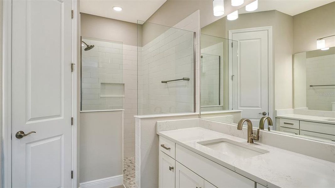 Furnished interior view inside a new home in Windward, Lakewood Ranch (Image 12).