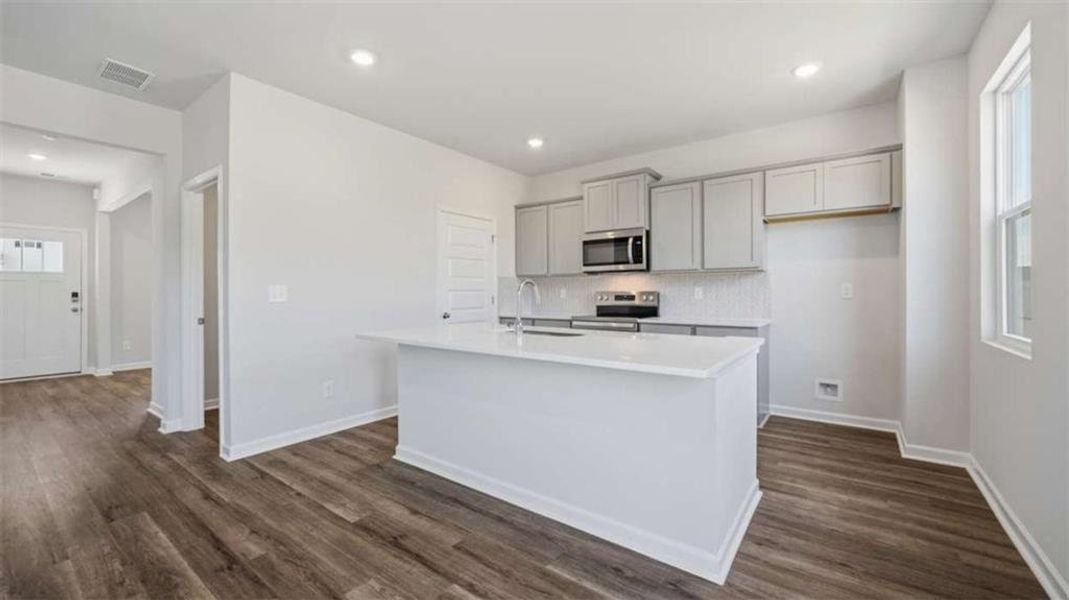 Furnished interior view inside a new home in Bridle Creek, Locust Grove (Image 4).