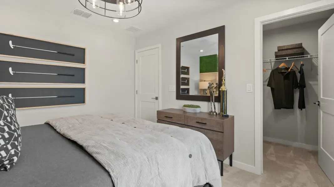 Furnished interior view inside a new home in Liberty Trace, Haines City (Image 37).