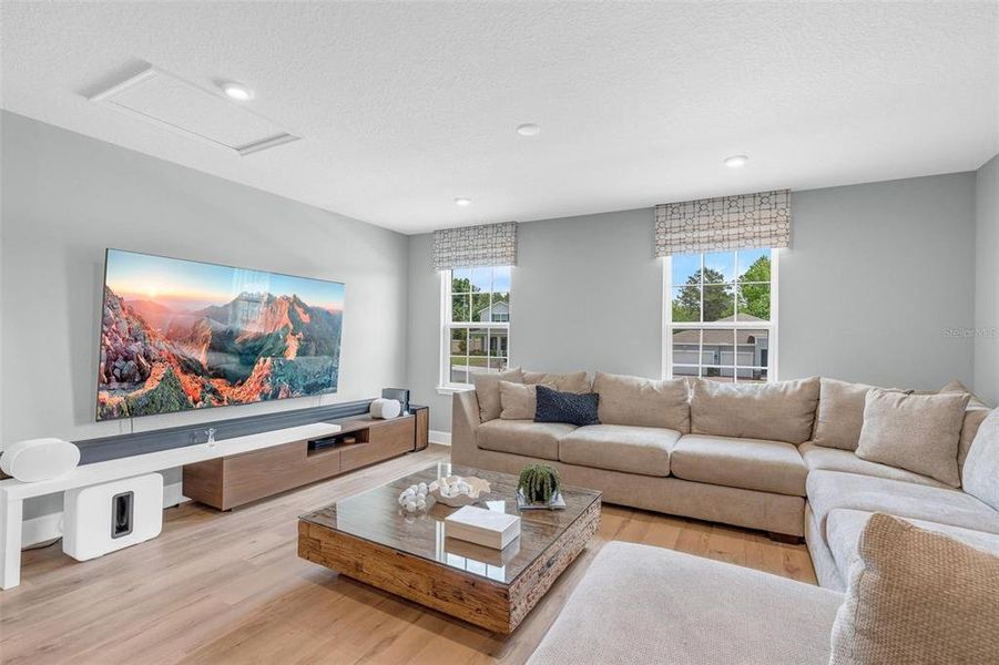 Furnished interior view inside a new home in Bella Terra, Clermont (Image 59).