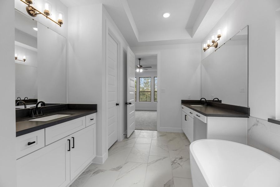 Furnished interior view inside a new home in COLTON®, Montgomery (Image 8).