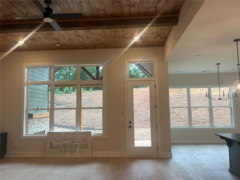Spacious, unfurnished interior of a new home in Blue Mountain Creek, Morganton (Image 14).