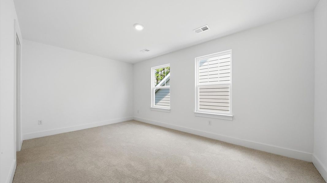 Memorable space offering plush carpet underfoot and a thoughtfully planned walk-in closet Memorable space offering plush carpet underfoot and a thoughtfully planned walk-in closet