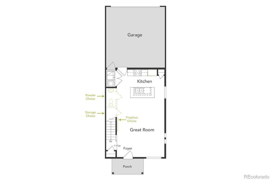 2D floor plan layout of this home in , Aurora, CO (Image 3).