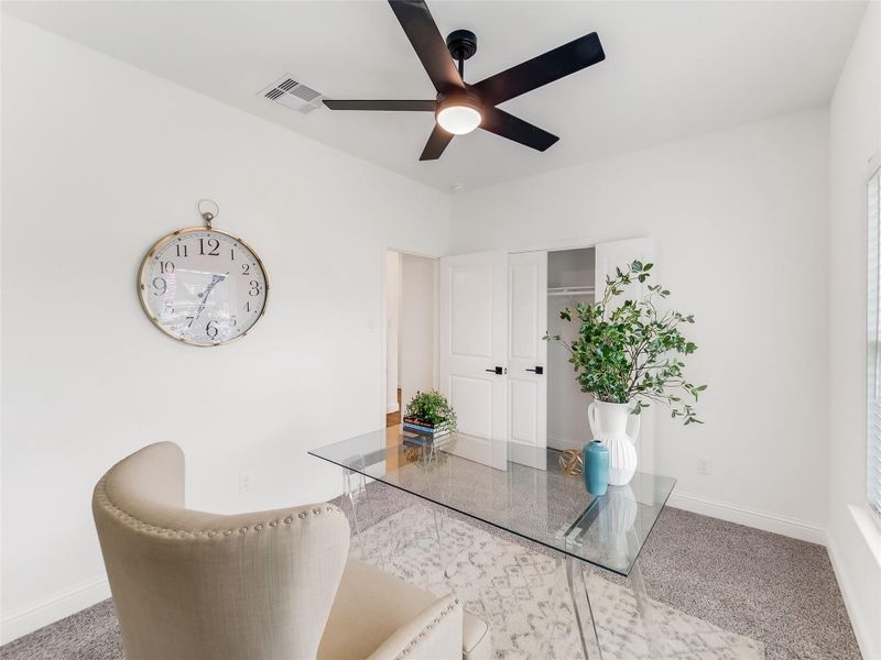 Furnished interior view inside a new home in , Splendora (Image 30).