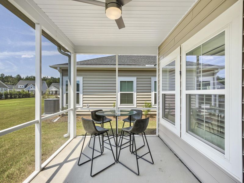 Exterior details and patio area of a home in , Summerville (Image 22).