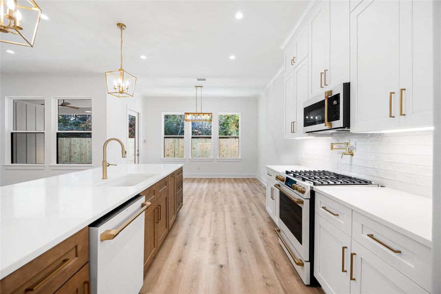 Furnished interior view inside a new home in , Humble (Image 8).