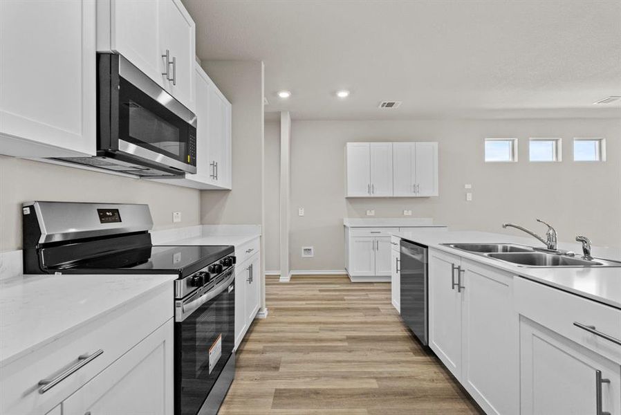 Furnished interior view inside a new home in , Fort Worth (Image 13).