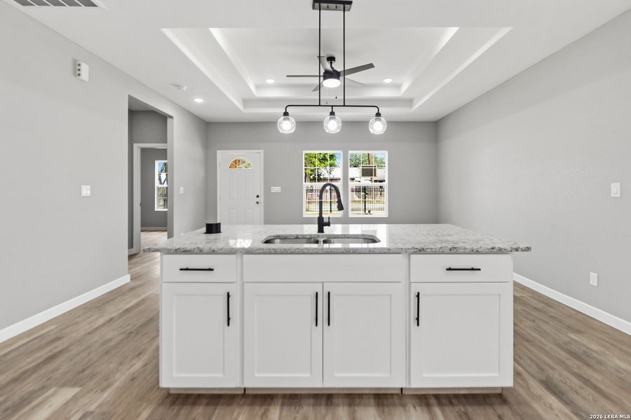 Furnished interior view inside a new home in , San Antonio (Image 10).