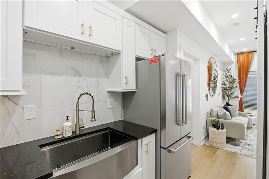 Furnished interior view inside a new home in , Union City (Image 8). Furnished interior view inside a new home in , Union City (Image 8).