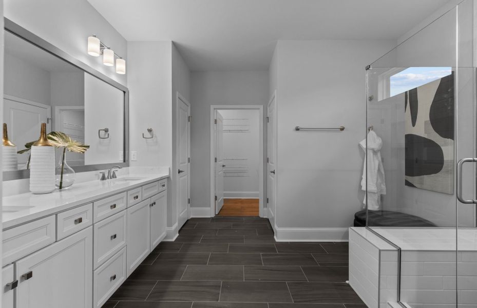 Furnished interior view inside a new home in Solserra, Shallotte (Image 7).