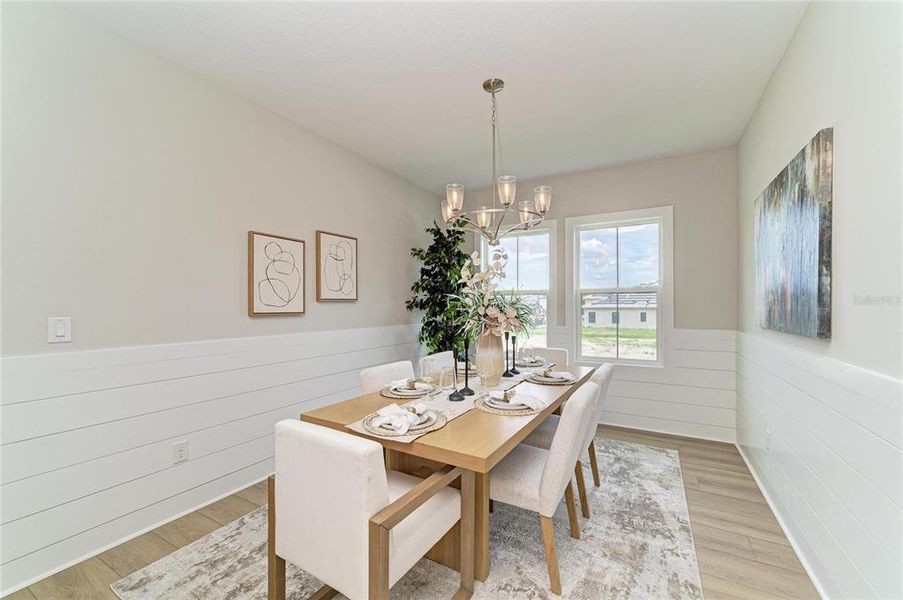 Furnished interior view inside a new home in Barrington Preserve, Parrish (Image 31).