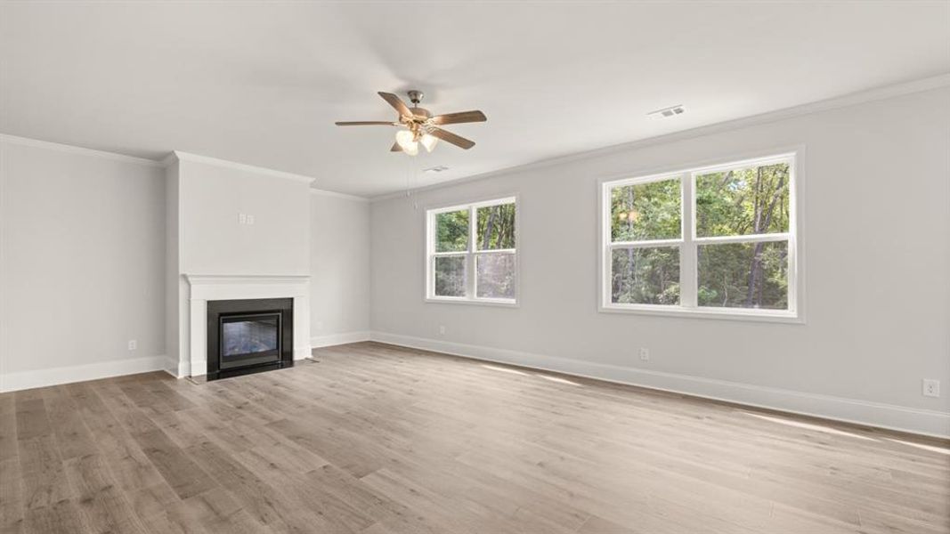 Spacious, unfurnished interior of a new home in Holland Estates, Powder Springs (Image 20). Spacious, unfurnished interior of a new home in Holland Estates, Powder Springs (Image 20).