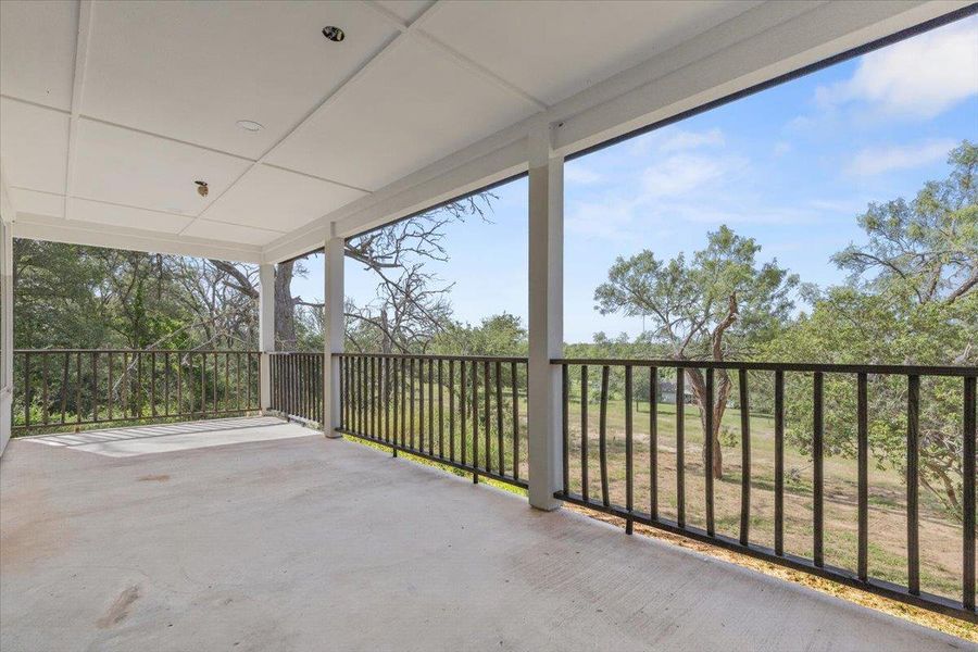 Exterior details and patio area of a home in , Bastrop (Image 4).