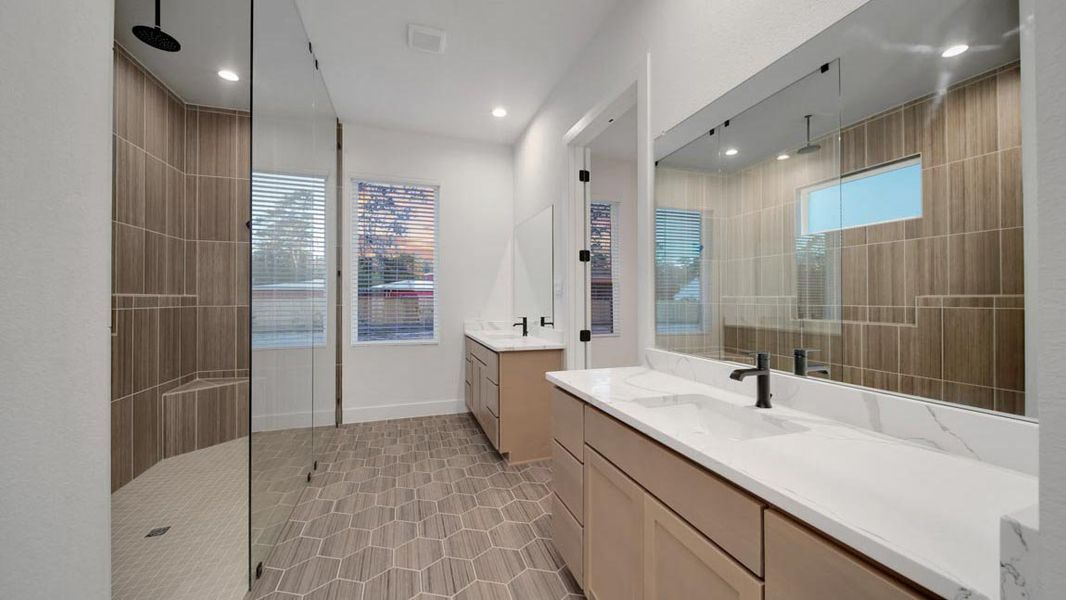 Furnished interior view inside a new home in Butlers Bend Estates, Pinehurst (Image 13).