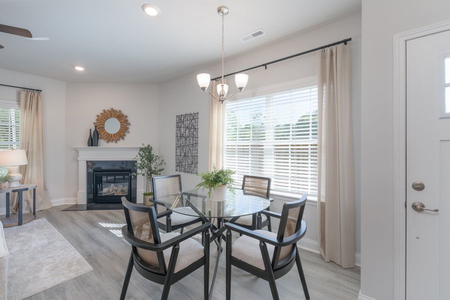 Furnished interior in a model home at Joyner Park in Rocky Mount (Image 4).