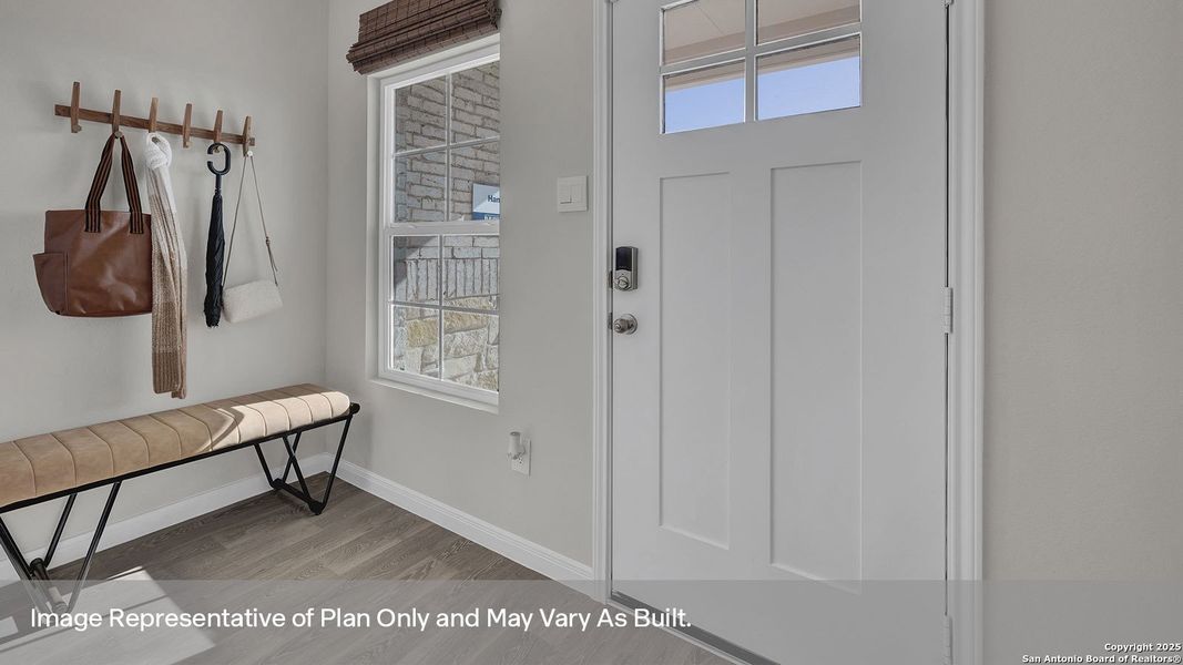 Furnished interior view inside a new home in Whisper South, San Marcos (Image 32).