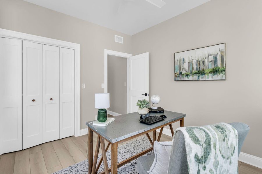 Furnished interior view inside a new home in , Charleston (Image 16).