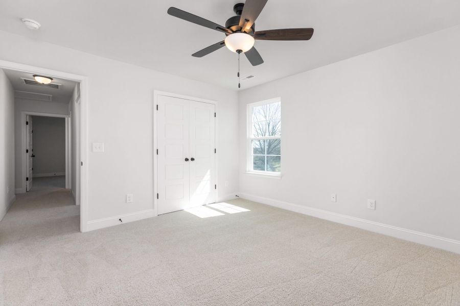 Representative unfurnished interior of a home built from the Kendall by Keystone Homes NC in Royal Pines, Trinity (Image 38).