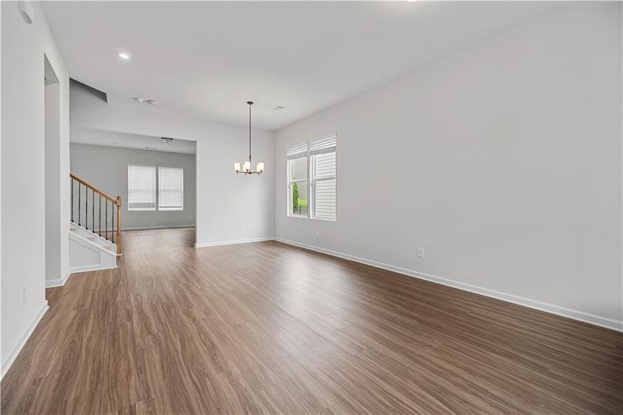 Spacious, unfurnished interior of a new home in , Lilburn (Image 12).