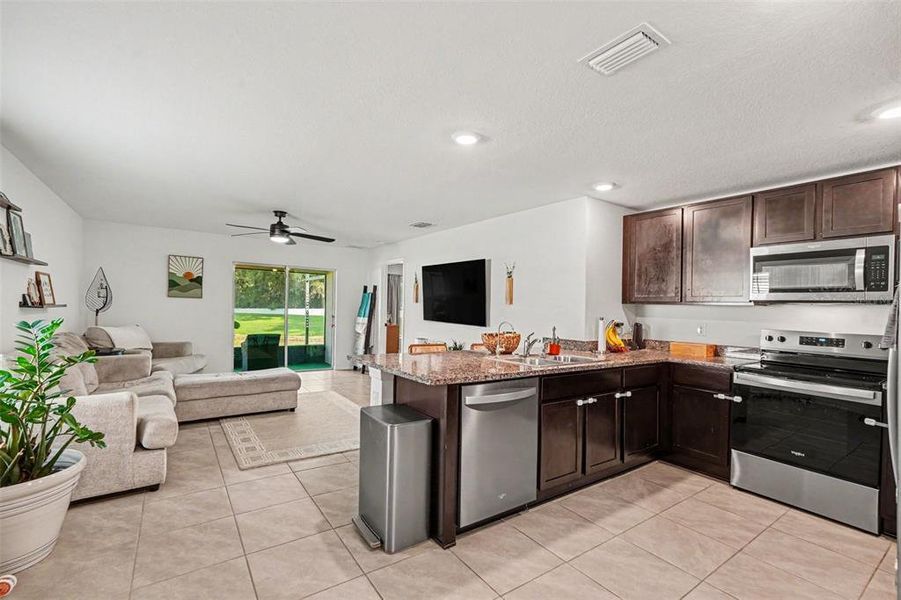Furnished interior view inside a new home in Summit View, Dade City (Image 26).