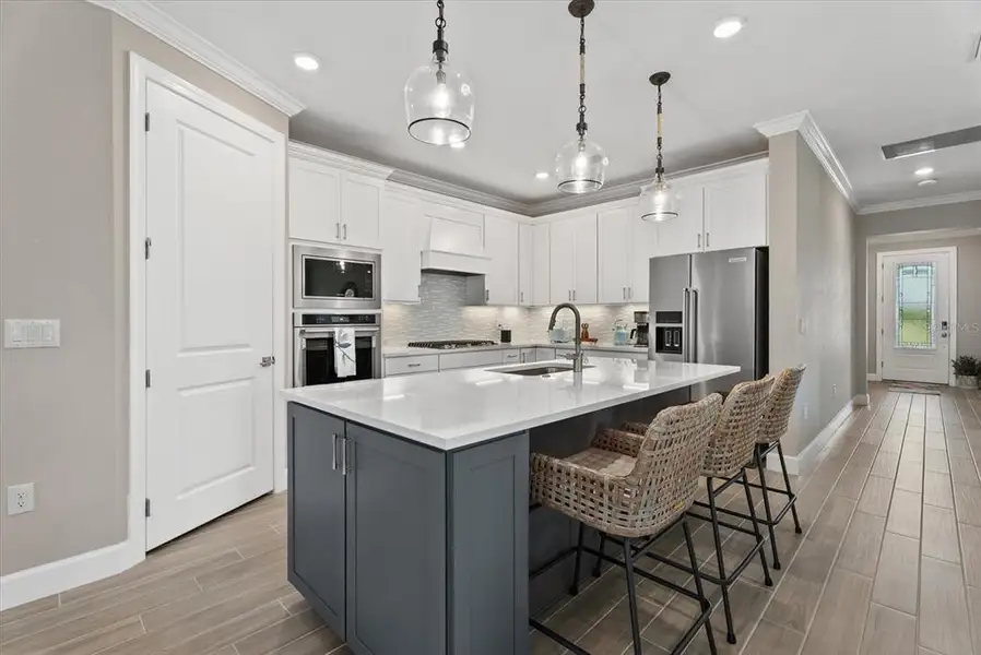 Furnished interior view inside a new home in , Englewood (Image 7).