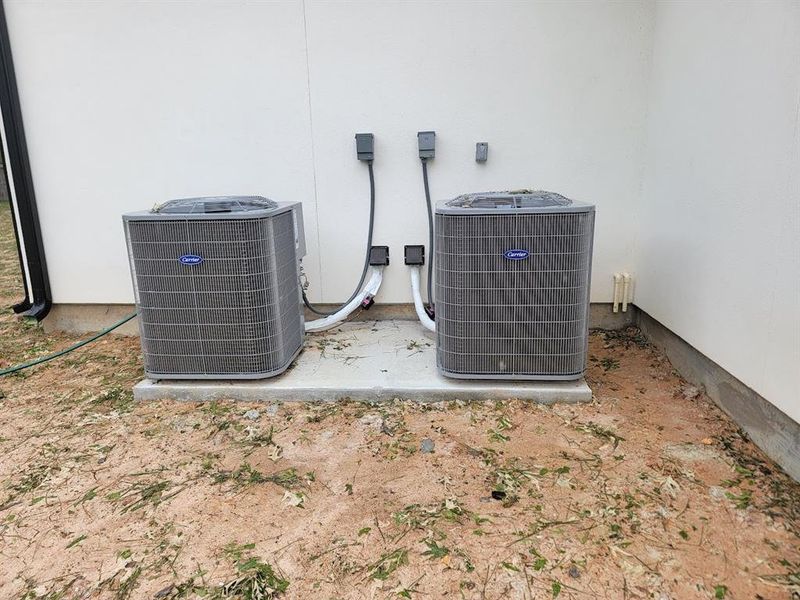 Double HVAC Units