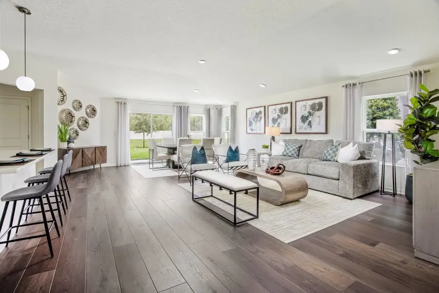 Furnished interior in a model home at Sandal Key II in Weeki Wachee (Image 21). Furnished interior in a model home at Sandal Key II in Weeki Wachee (Image 21).