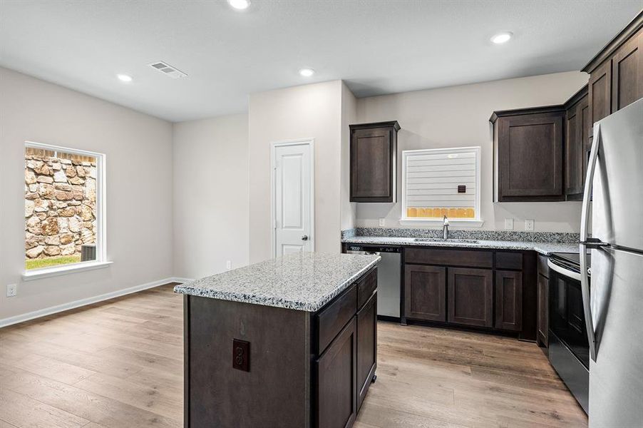 Furnished interior view inside a new home in College Park, Dallas (Image 4). Furnished interior view inside a new home in College Park, Dallas (Image 4).