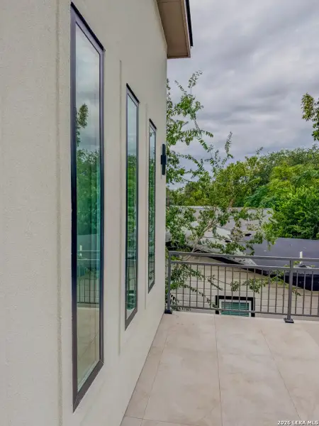 Exterior details and patio area of a home in , San Antonio (Image 3).