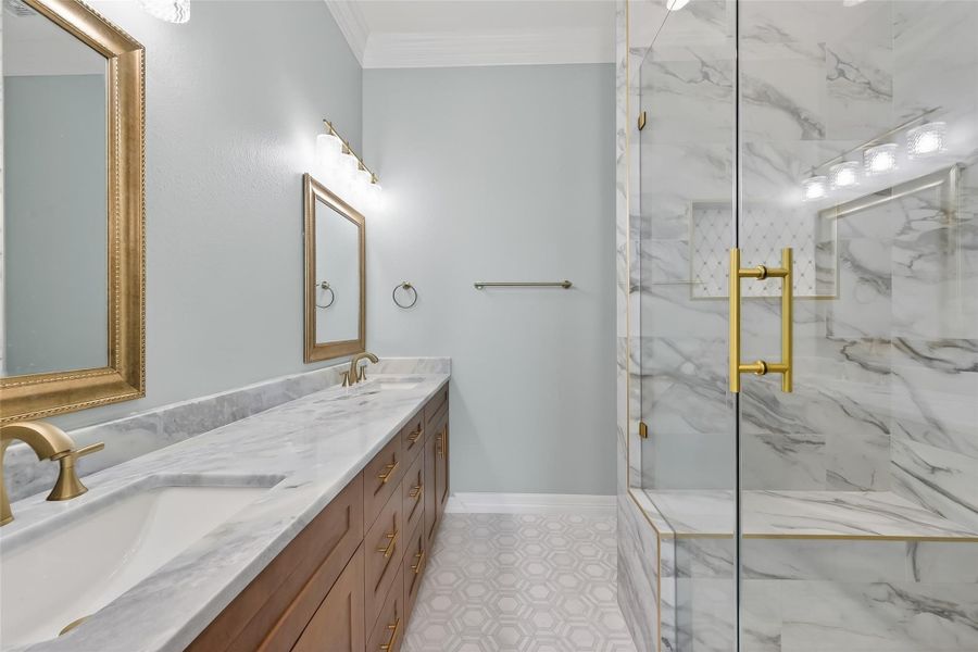 Furnished interior view inside a new home in , Freeport (Image 10).