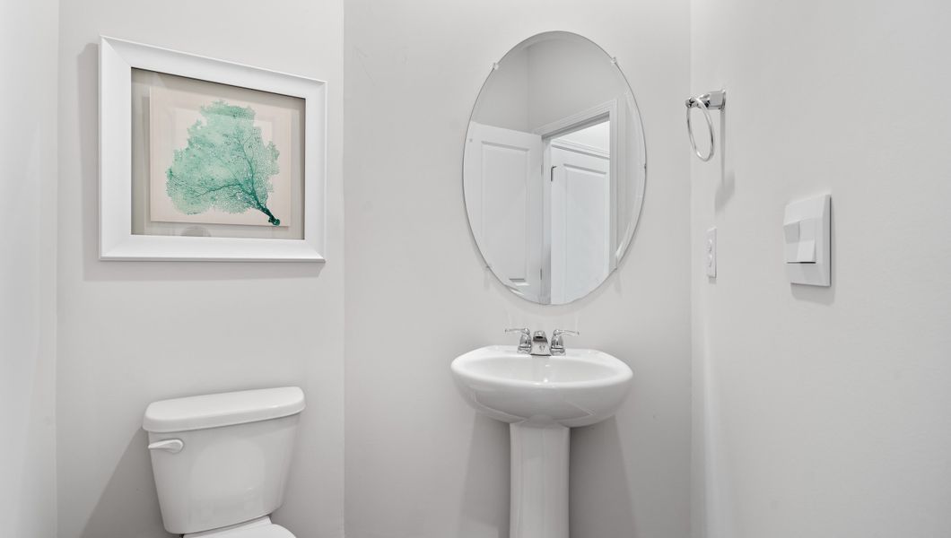 Furnished interior view inside a new home in Covington Village, Greer (Image 19).