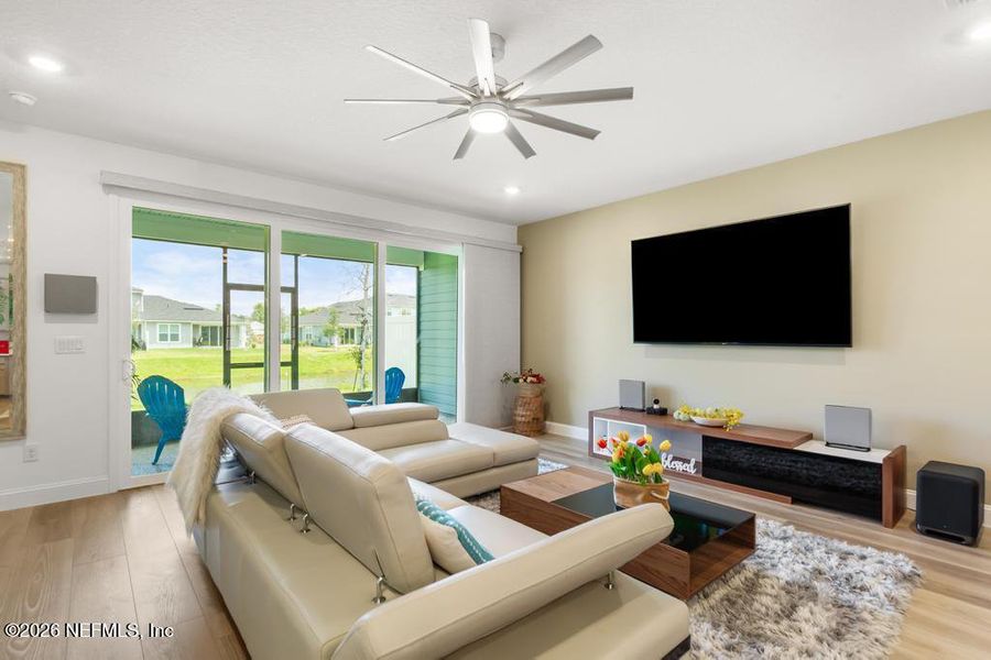 Furnished interior view inside a new home in , St. Augustine (Image 47).