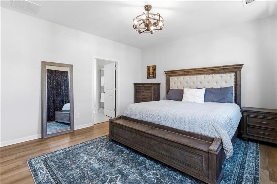 Furnished interior view inside a new home in Annsbury Park, Lilburn (Image 24).